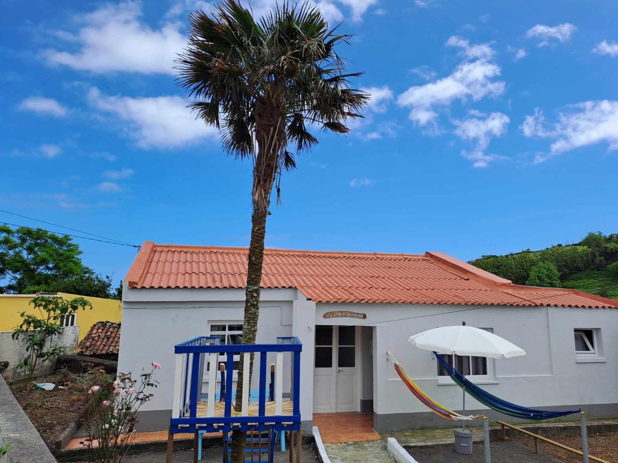 A Casa Dos Avos Villa Lajes das Flores Esterno foto